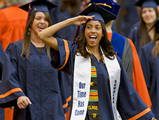 Photo: OTHC scholar at graduation