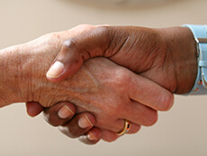 Photo: a handshake