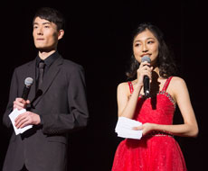 Student presenters at 2018 Spring Festival Gala